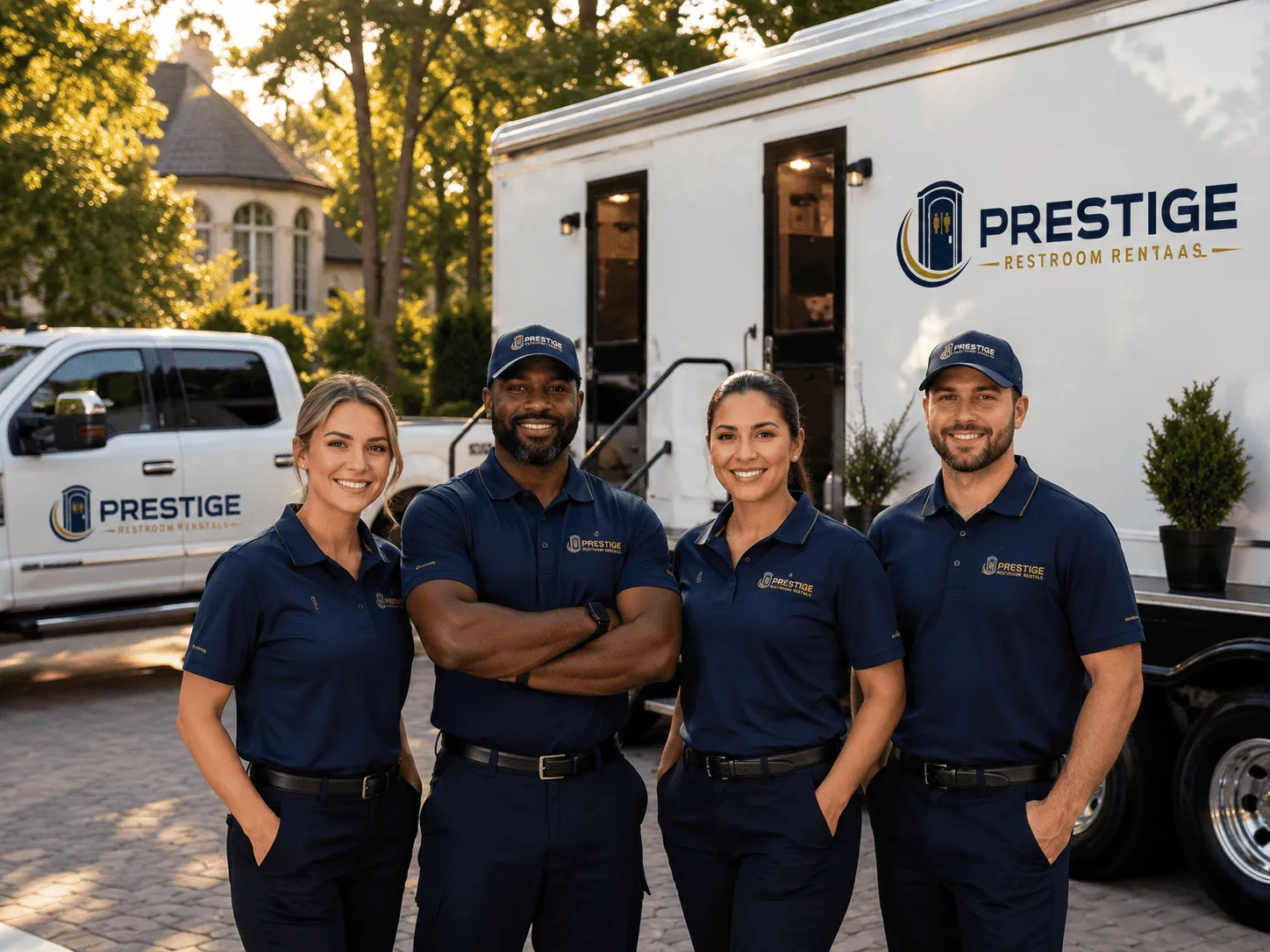 Trusted Luxury Portable Restrooms company in Langlois, OR
